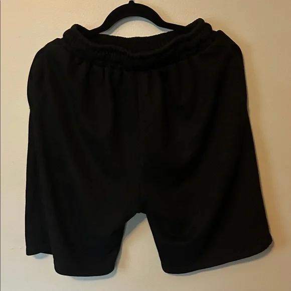 Palm Angels Black Athletic Shorts